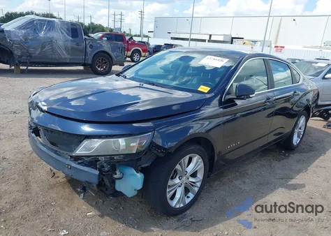 2014 Chevrolet Impala 1Lt from USA, damaged, VIN 2G1115SL9E9257282